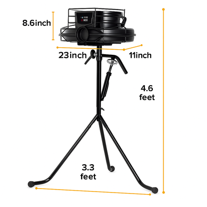 VeloForge S1 Pro Single-Wheel Pitching Machine